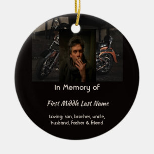 Motorfiets Biker Aandenken Keramisch Ornament