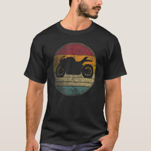 Motorfiets Biker Gif Retro 70s 80s 90 T-shirt