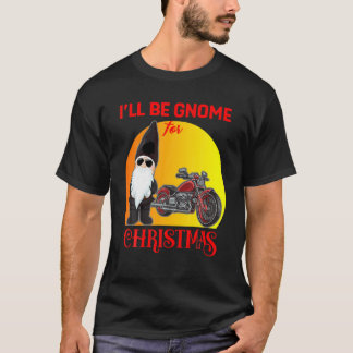 Motorfiets Biker ik word een bult voor Kerstmis T-shirt