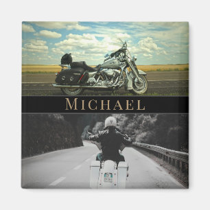 Motorfiets biker magneet