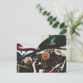 Motorfiets Biker Ride Rider Briefkaart (Staand voorkant)