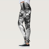 Motorfiets Biker Ride Rider Leggings (Links)