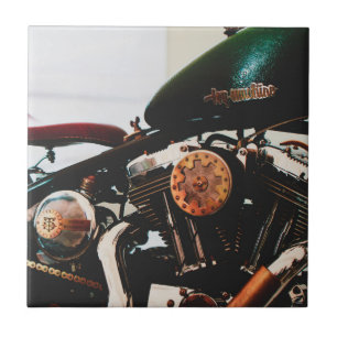 Motorfiets Biker Ride Rider Tegeltje