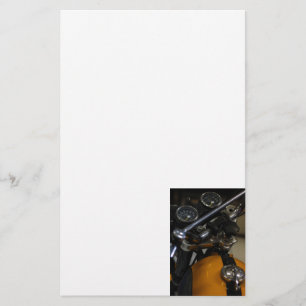 Motorfiets Biker Rider Briefpapier