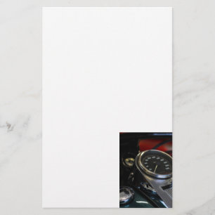 Motorfiets Biker Rider Briefpapier