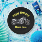 Motorfiets Borden Papieren Bordje (Feest)