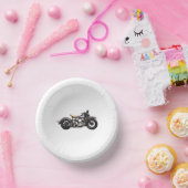  motorfiets bruiloft cool thema papieren kommen (Feest)