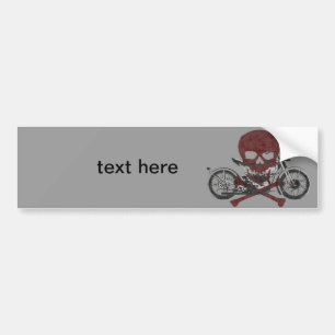 Motorfiets Bumpersticker