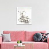 Motorfiets Canvas Afdruk (Insitu (Woonkamer))