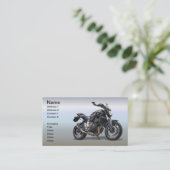 Motorfiets - de Dream Bike Visitekaartje (Staand voorkant)