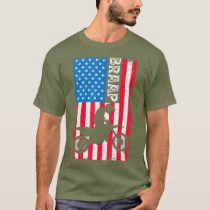  motorfiets Dirt Bike Motocross-Amerikaan T-shirt