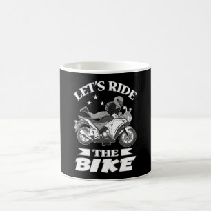 Motorfiets Fietsvrouwen  cadeau idee Koffiemok