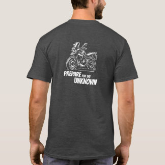 Motorfiets Garage Voorbereiden voor de Onbekende T T-shirt
