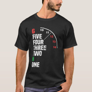 Motorfiets Gear Shift Patroon Motorrijder T-shirt