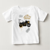 Motorfiets goud  (Voorkant)