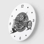 motorfiets grote klok (Hoek)