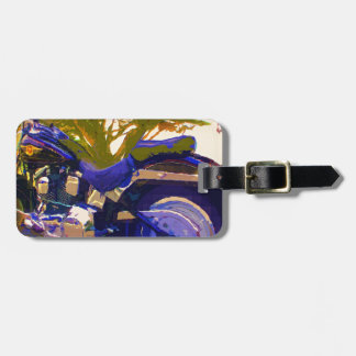 Motorfiets Harley-FatBoy-1998 Bagagelabel