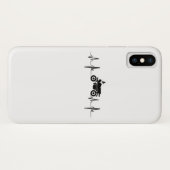 Motorfiets hartslag Biker Gif Case-Mate iPhone Case (Achterkant (horizontaal))