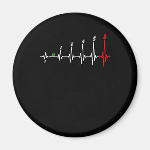 Motorfiets Heartbeat Speed Fiets Motorcross Magneet