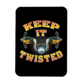 Motorfiets houdt het verdraaid magneet (Verticaal)