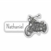 Motorfiets-ID Sticker (Voorkant)