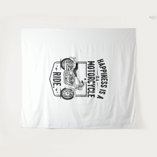 Motorfiets in Desert Cactus Westerne Set (2) Wandkleed (Voorkant (horizontaal))