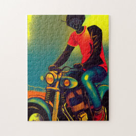 Motorfiets Legpuzzel