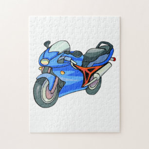 Motorfiets Legpuzzel