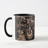 MOTORFIETS Macro Uitzicht Mok (Links)