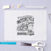 motorfiets met hoge snelheid tissuepapier (Craft)