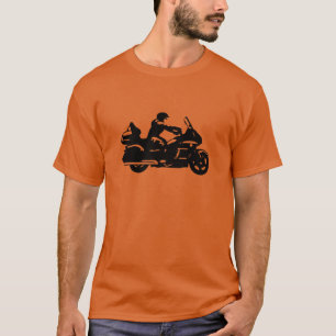 motorfiets met motoraandrijving t-shirt