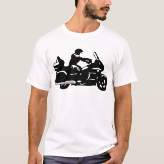 motorfiets met motoraandrijving t-shirt