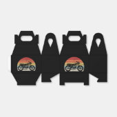  motorfiets met oprolmechanisme bedankdoosjes (Uitgevouwen)