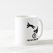 Motorfiets Mijn eigen stunts Koffiemok (Voorkant rechts)