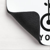 Motorfiets Mijn eigen stunts Muismat (Hoek)