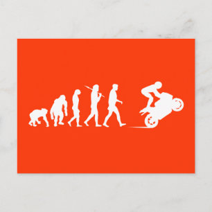 Motorfiets Moto GP bikers evolueren Briefkaart