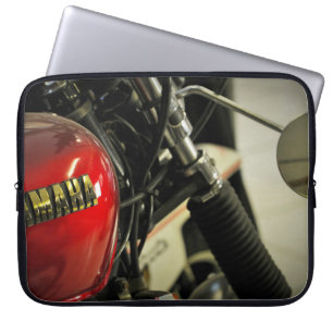 Motorfiets Motor Motorrijder Laptop Hoes