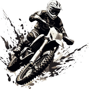 Motorfiets Motorcross Sport Stropdas