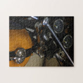 Motorfiets motorfiets, motorfiets legpuzzel (Horizontaal)