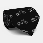 motorfiets motorfiets stropdas (Opgerold)