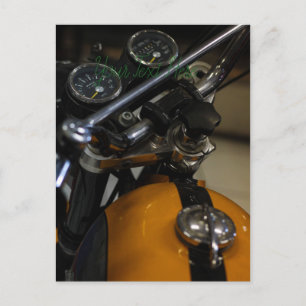 Motorfiets Motorrijder Briefkaart