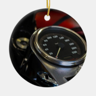 Motorfiets Motorrijder Keramisch Ornament