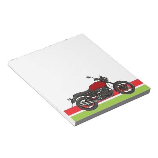 Motorfiets Notitieblok (Schuin)