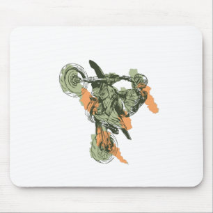 Motorfiets - Off Road Biker Muismat