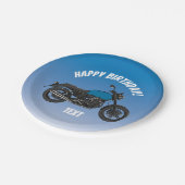 Motorfiets Papieren Bordje (Gekanteld)