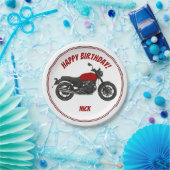 Motorfiets Papieren Bordje (Feest)