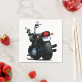 Motorfiets Papieren servetten (Insitu)