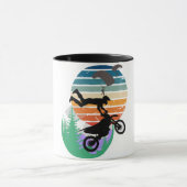 Motorfiets, parachutes en het buitenleven mok (Midden)