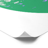 Motorfiets, parachutes en het buitenleven poster (Hoek)