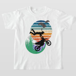 Motorfiets, parachutes en het buitenleven t-shirt